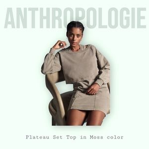 💫NWT💫 Daily Practice by Anthropologie Cropped Sweatshirt